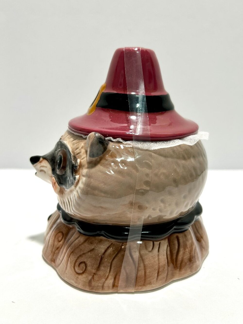 NWT 2026 Release Johanna Parker Pilgrim Raccoon storage jar - Picture 2 of 6